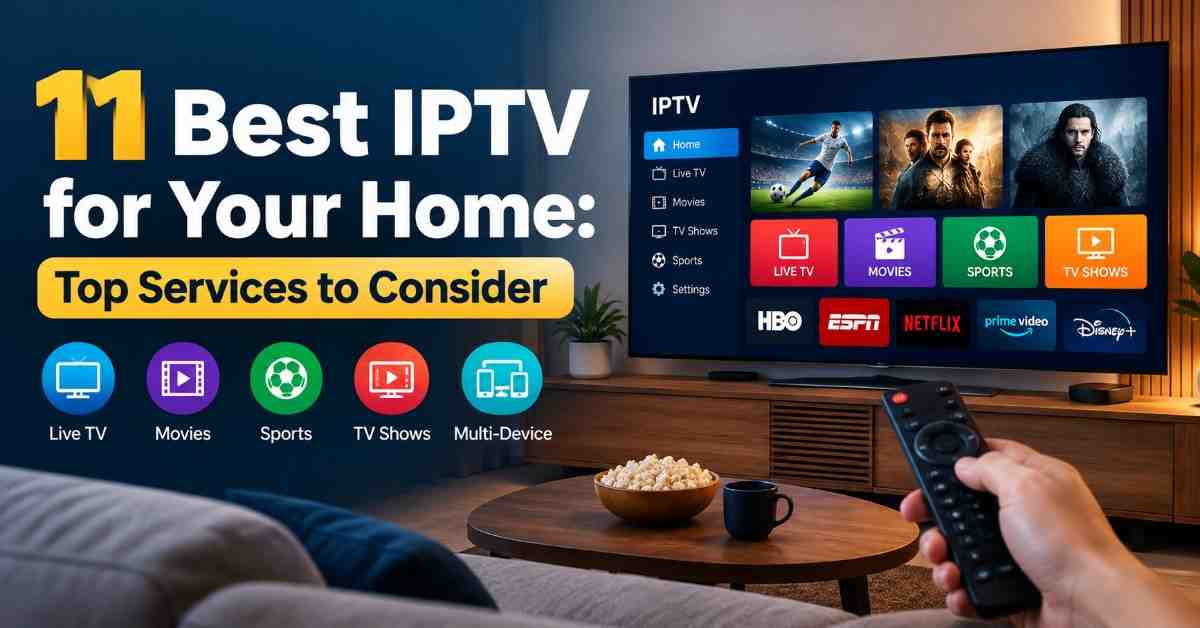 11 Best IPTV for Your Home: Top Services to Consider