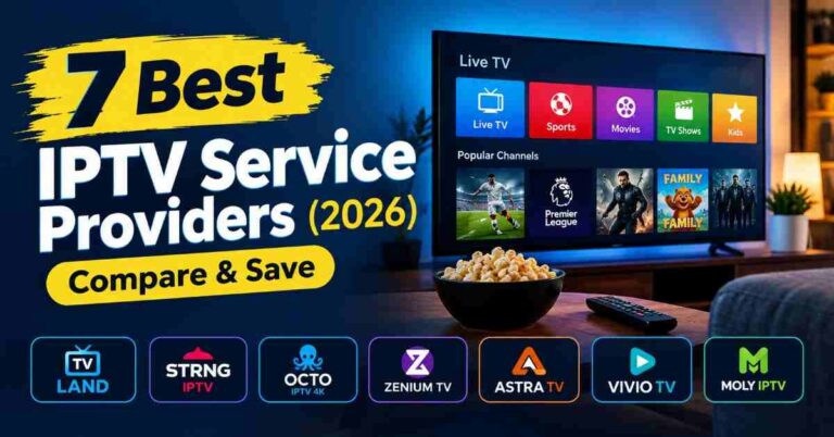 7 Best IPTV Service Providers (2026): Compare & Save