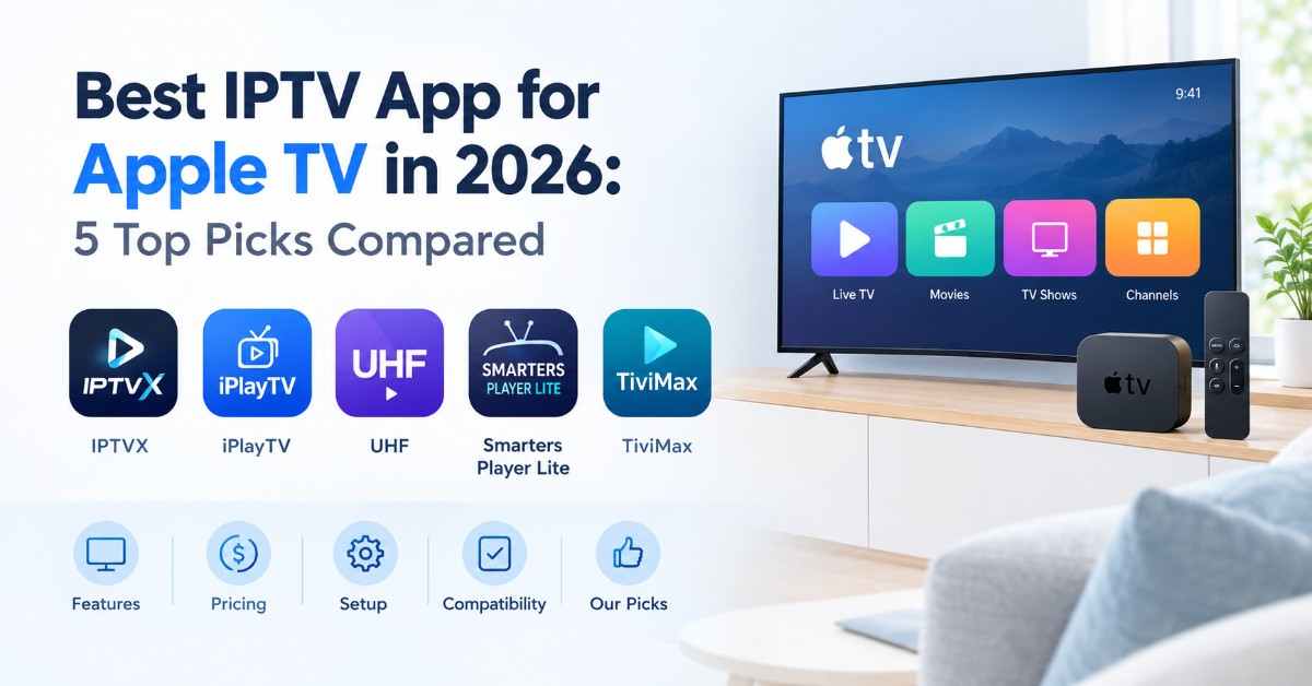 IPTV App for Apple TV