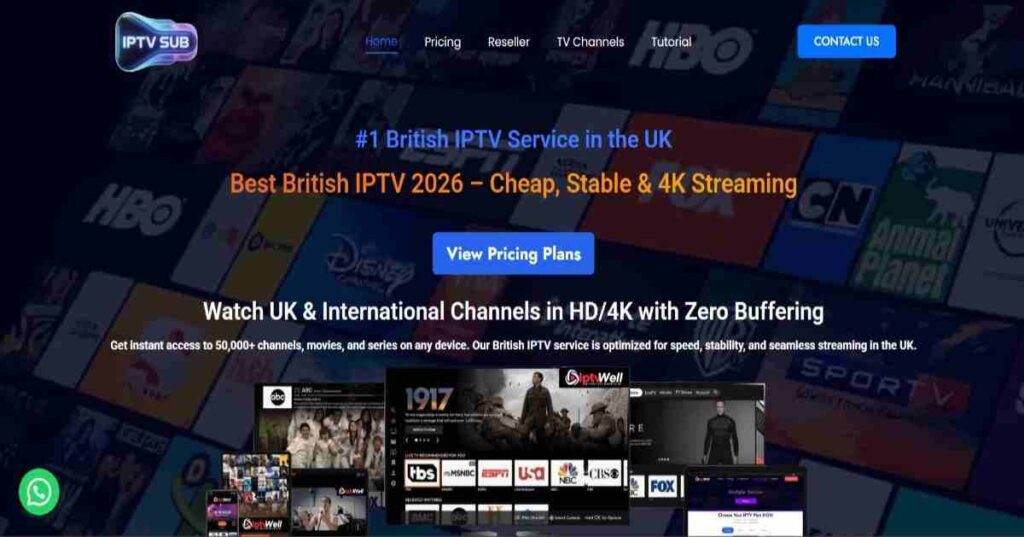 British IPTV Sub