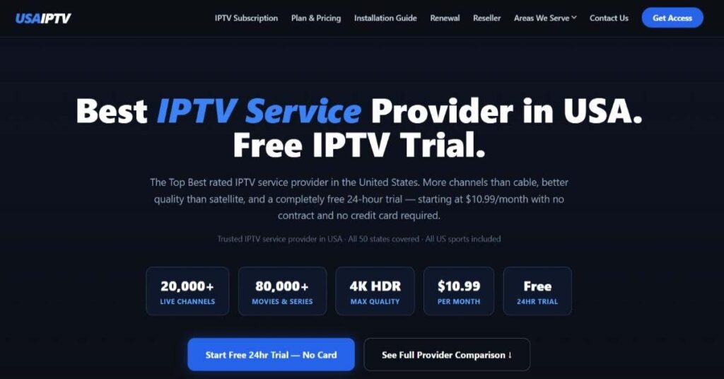 US IPTV Provider