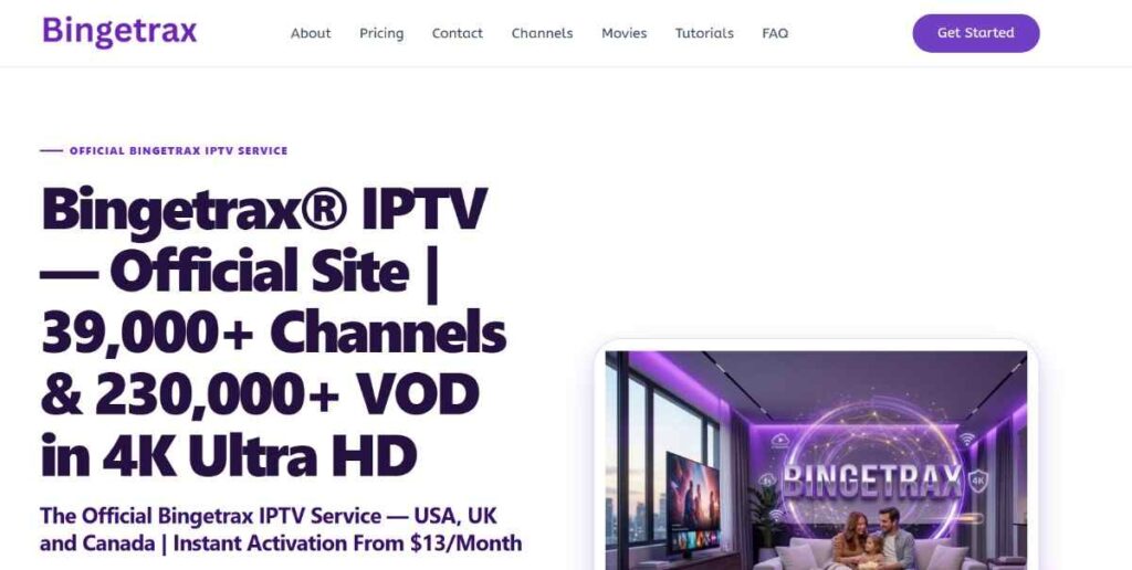 Bingetrax IPTV
