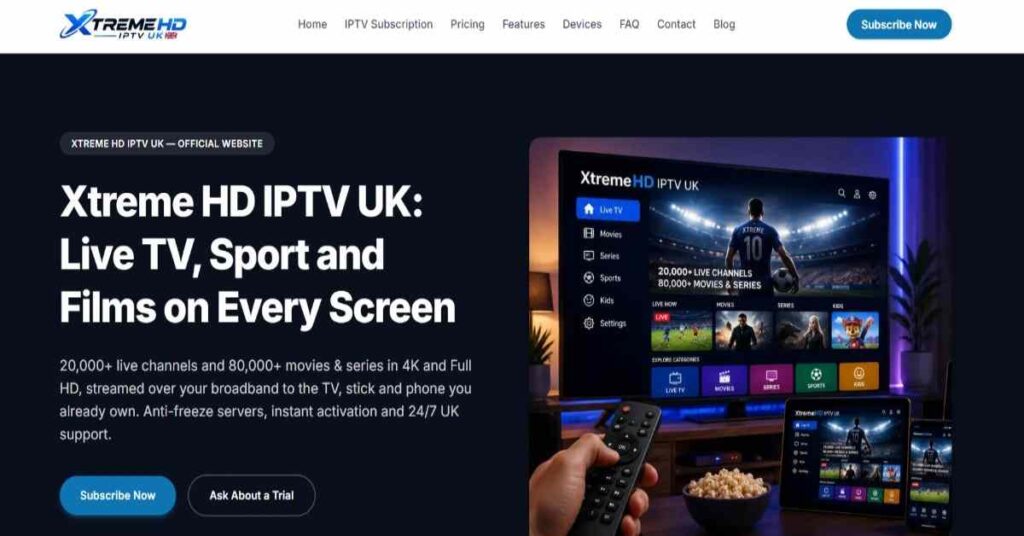 Xtreme HD IPTV UK