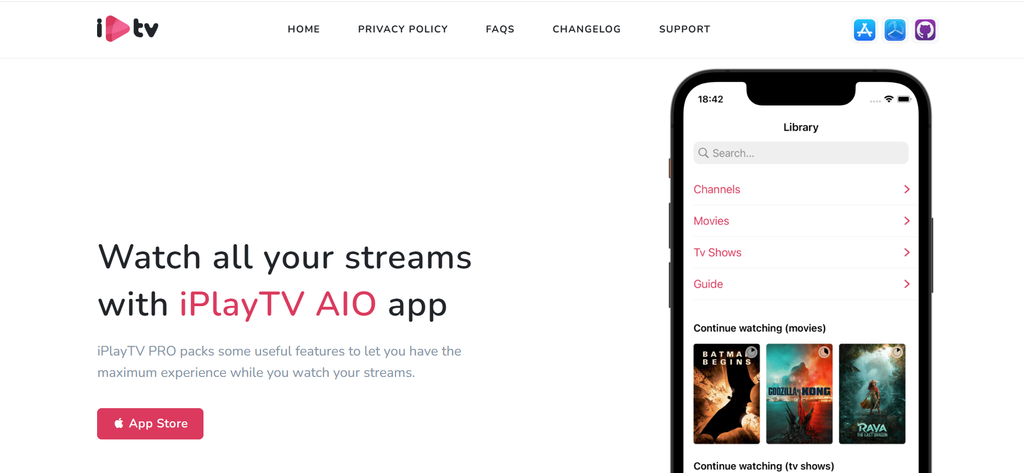 IPTV App for Apple TV