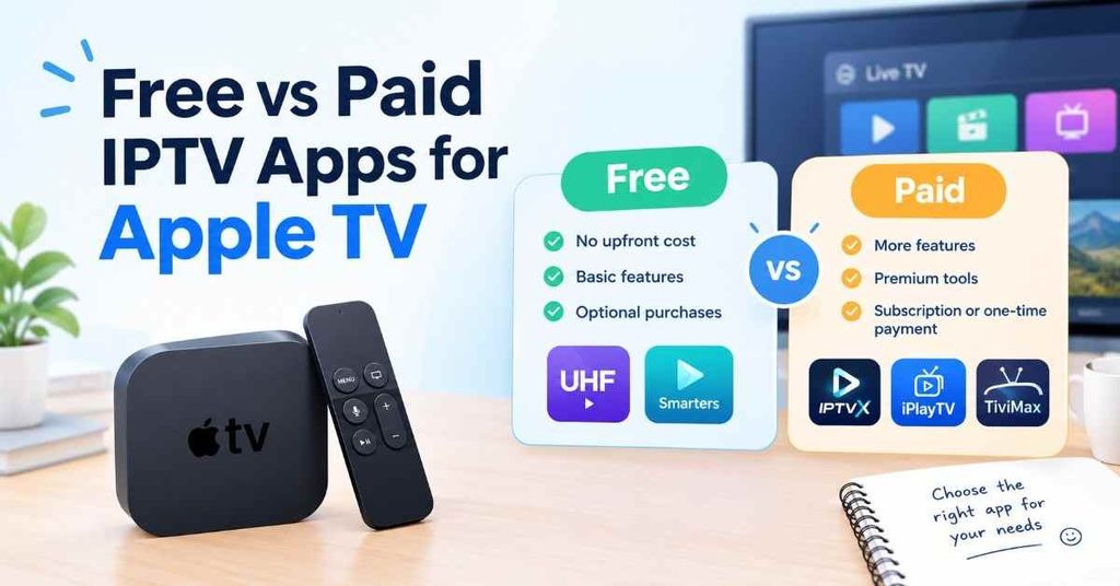 IPTV App for Apple TV