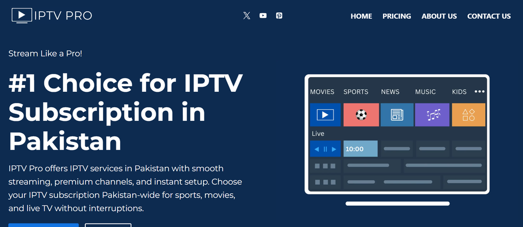 IPTV Pro Pakistan