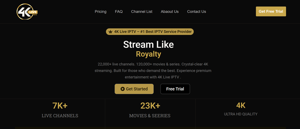 4K Live IPTV