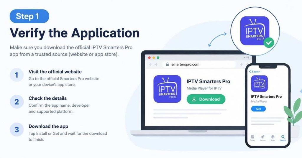 IPTV smartest Pro Setup Step 1