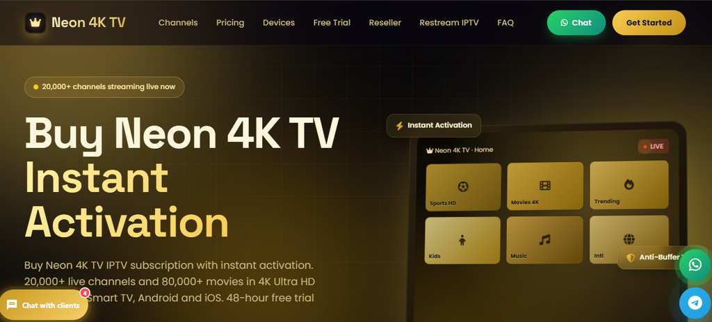 Neon 4K TV