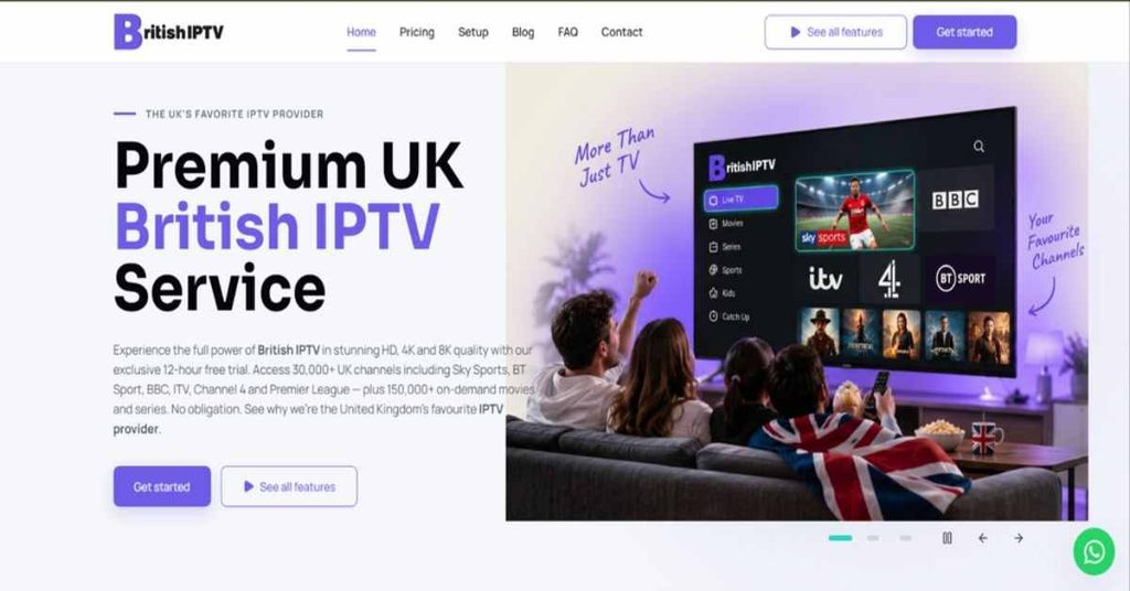 Premium UK British IPTV