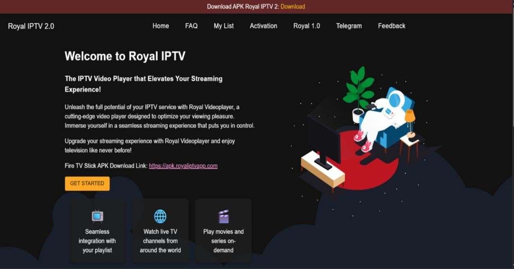 Royal IPTV App