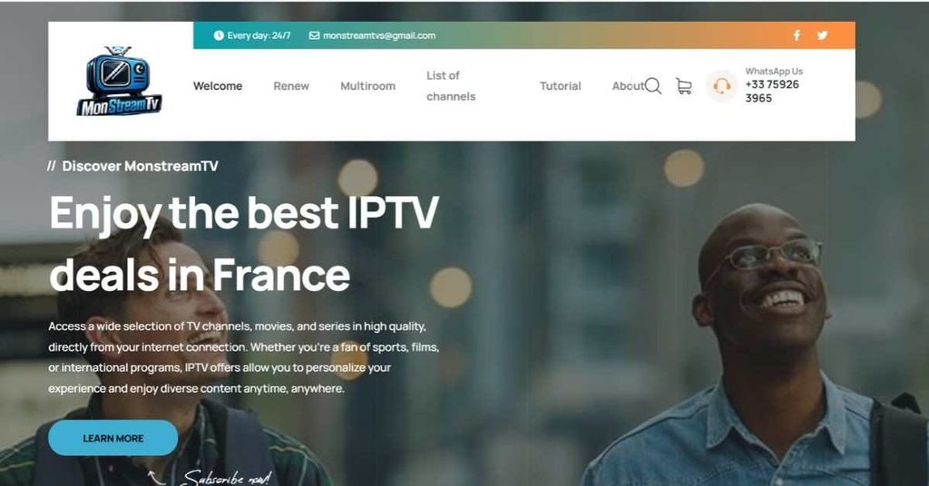 MonstreamTV IPTV – Your Entertainment, All in One Subscription